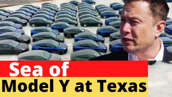 Tesla Model Y produced at Giga Texas