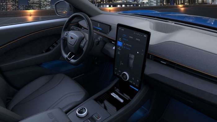 2021 Ford Mustang Mach-E interior technology