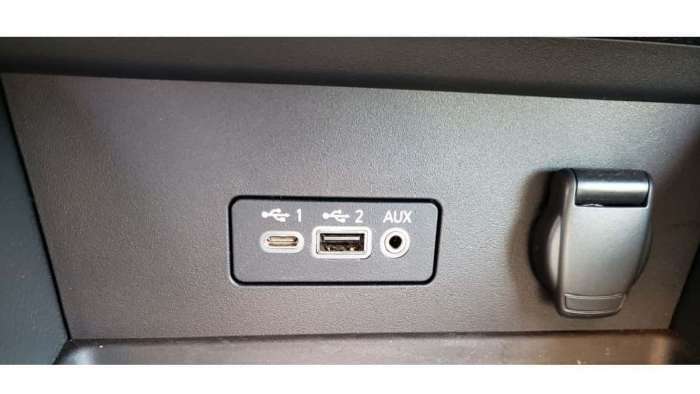 USB ports large and small