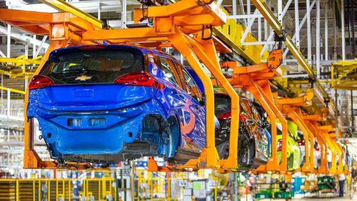 Chevy Bolt Assembly Line at Orion Assembly