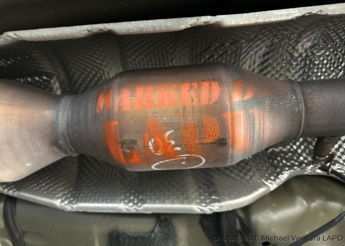 LAPD Introduces New Tools to Combat Catalytic Converter Theft and Protect Vehicle Owners