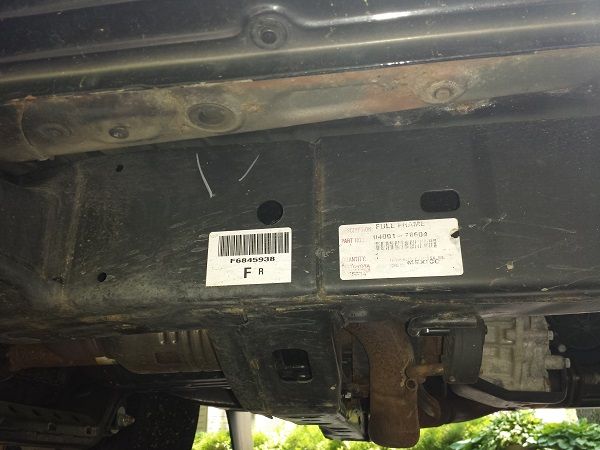 Tacoma Frame 2-Years