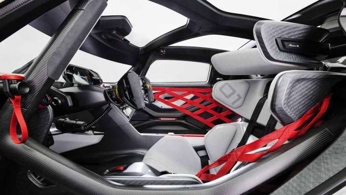 Porsche 718 2025 all-electric interior