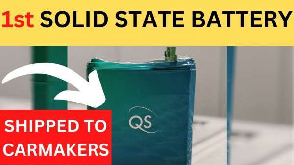 Quantumscape Ships First Solid-State Battery To Carmakers