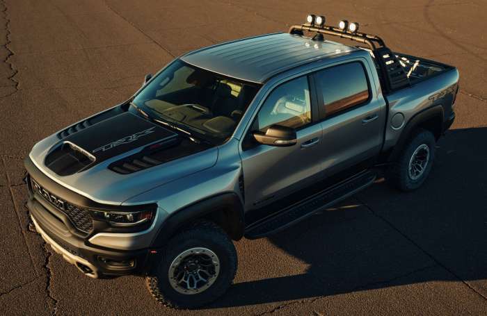 2021 Ram 1500 TRX in Silver