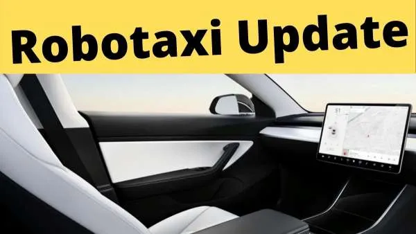 Tesla Robotaxi Update
