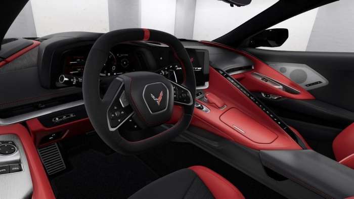 2020 Chevrolet Corvette Red Interior