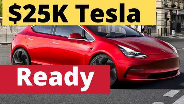 Rumor: Cheap Tesla Model 2 for $25,000 Goes Into Test Production
