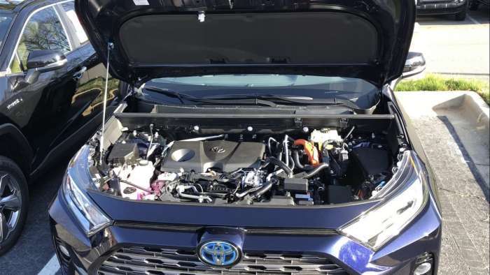 2020 Toyota RAV4 Hybrid engine electric motor