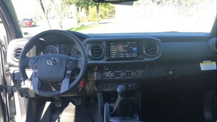 2020 Toyota Tacoma TRD Sport interior multimedia touch screen