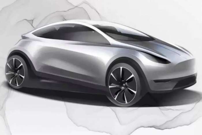 Tesla Model 2, courtesy of Tesla Inc.