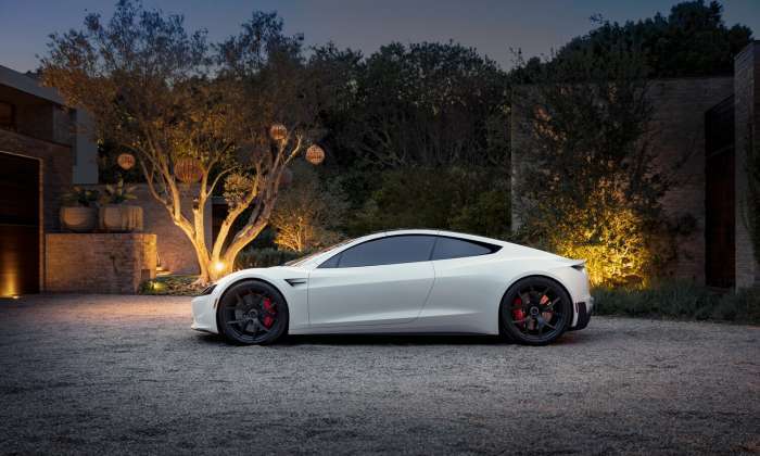 Tesla Roadster, courtesy of Tesla Inc.