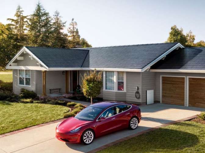 Tesla Solar Roof, courtesy of Tesla Inc.