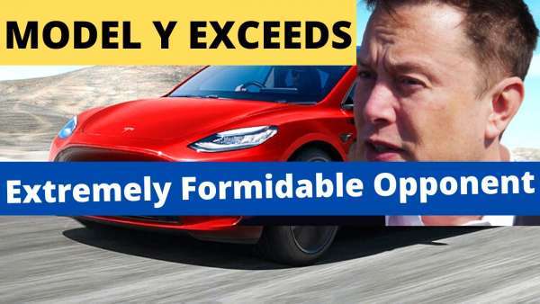 Tesla China Model Y Exceeds an Extremely Formidable Opponent