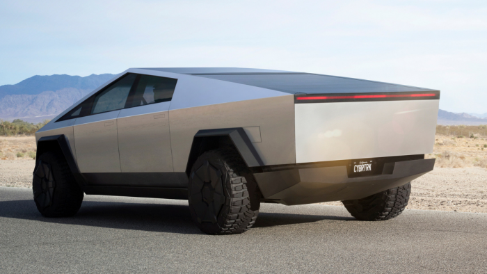Tesla Cybertruck, courtesy of Tesla Inc.