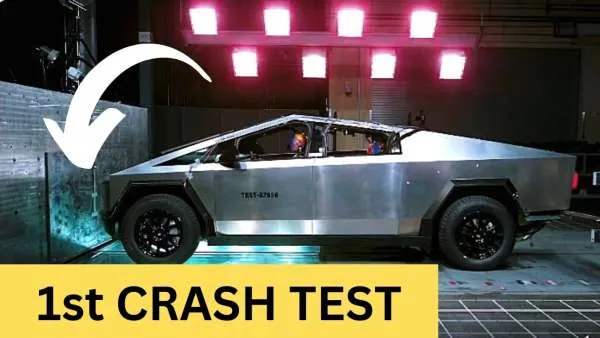 Tesla Shows a Rare Footage of Cybertruck's Crash Test