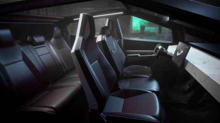 Tesla Cybertruck Interior