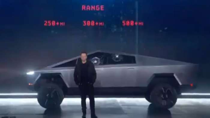 Tesla Cybertruck Range
