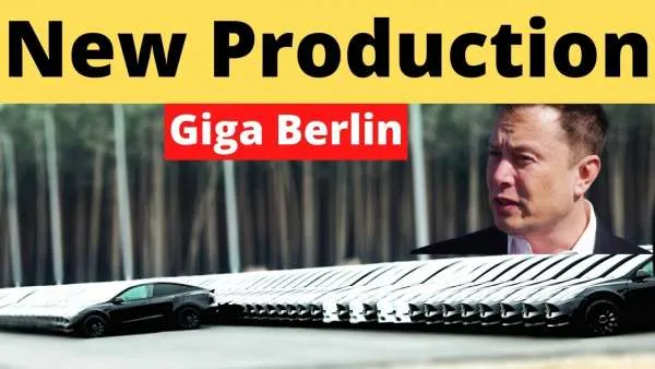 Tesla Displays Model Y at Giga Berlin