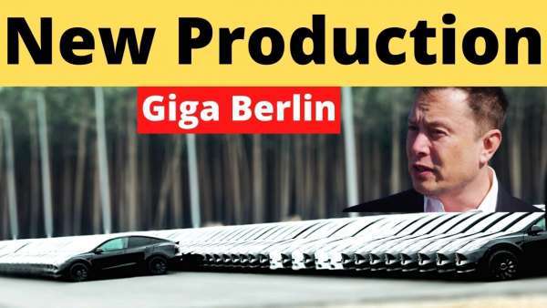 Tesla Displays Model Y at Giga Berlin