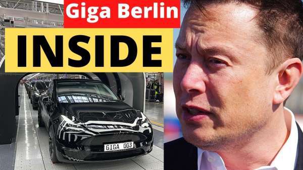 Tesla Giga Berlin's inside production