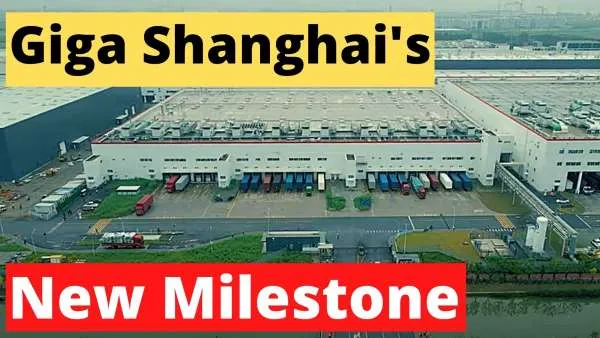 Tesla Giga Shanghai's New Production Rate