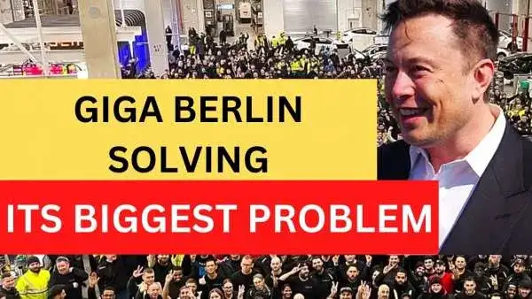 Tesla Is Finally Conquering It’s Biggest Problem at Giga Berlin