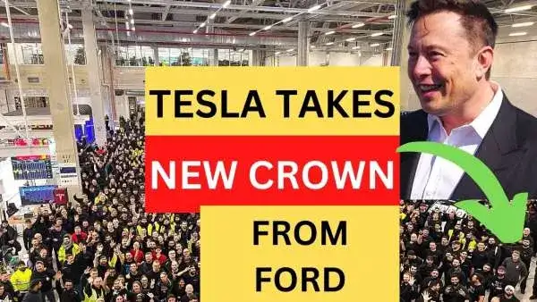 TESLA Just Toppled Ford From a Loyalty Throne It Held for 9 Years