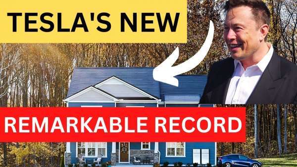 Tesla Made a Switch and Achieved a Record 500K Solar Roof Installations