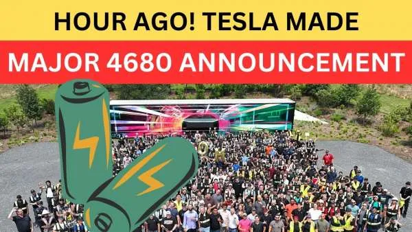 Tesla Just Unveiled That It Has Reached a Major 4680 Cell Milestone at Giga Texas