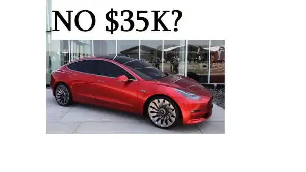 Tesla Model 3 pricing in China