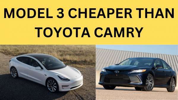 Game-Changer Alert: Tesla Model 3 Dethrones Toyota Camry in CA