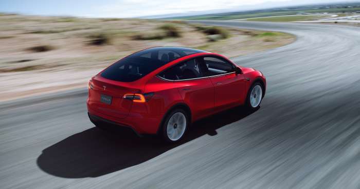 Tesla Model Y, Courtesy of Tesla Inc.