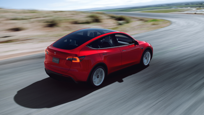 Tesla Model Y, Courtesy of Tesla Inc.