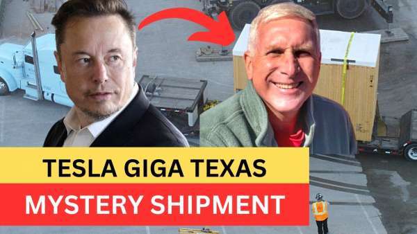 Tesla Giga Texas Receives Powerful Machine in a Box, Possibly for Cybertruck Production