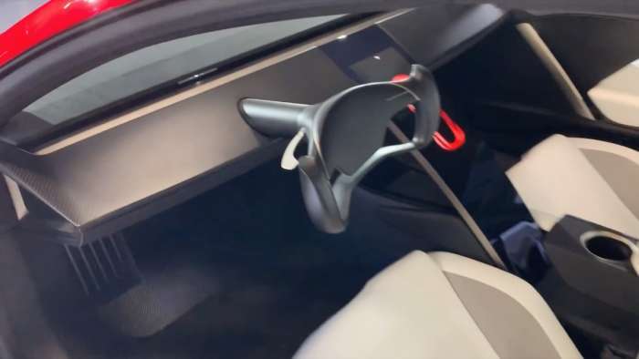 Tesla Roadster Interior