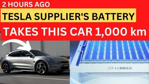 Tesla Supplier CATL's Qilin Battery Will Have 641 Miles or Range Big for Tesla