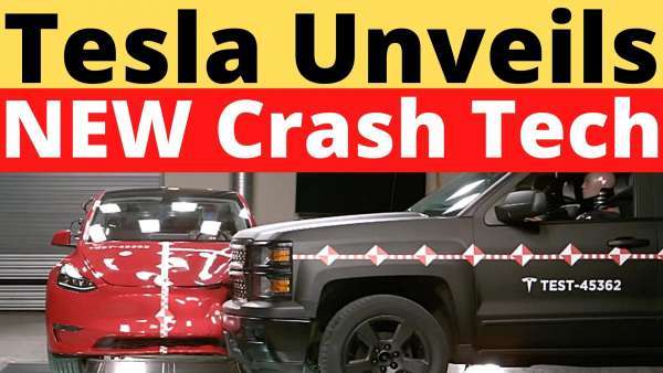 Tesla Unveils New Crash Safety Tech Based on Collecting Real World Data
