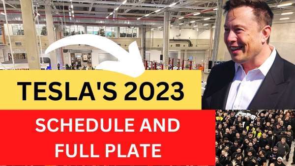 Uncovering Tesla's 2023: A Pre-Look At The Automaker's Packed Schedule