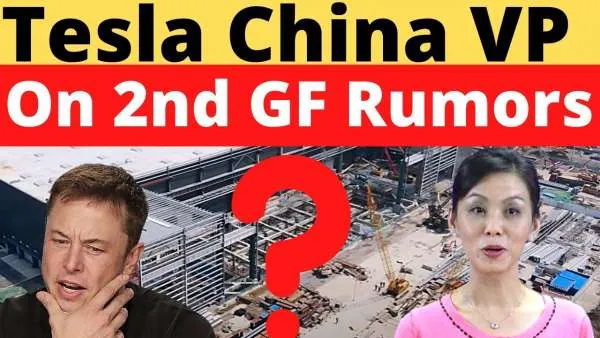 Tesla's VP Publicly Updates on 2nd China Gigafactory