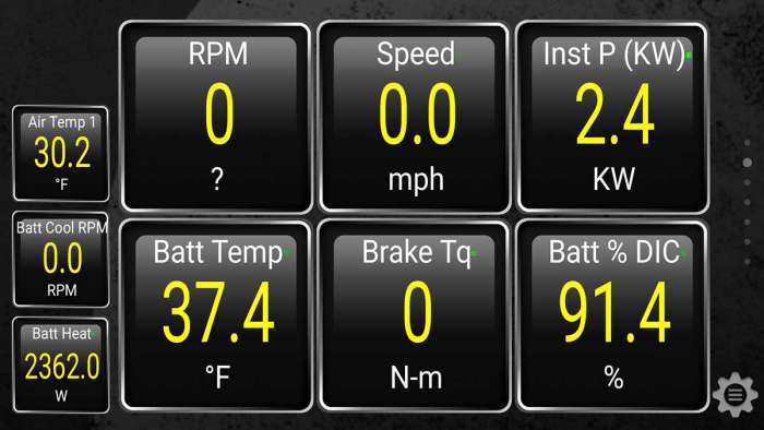 Chevy Bolt EV Cold Battery