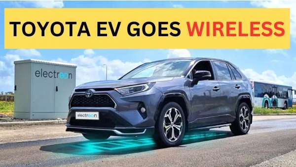 Toyota Hits Milestone with Wireless Charging for EV