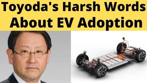 Toyota President's 2 Harsh Points About Electric Vehicles