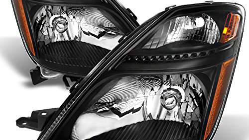 Toyota Prius Black Headlights