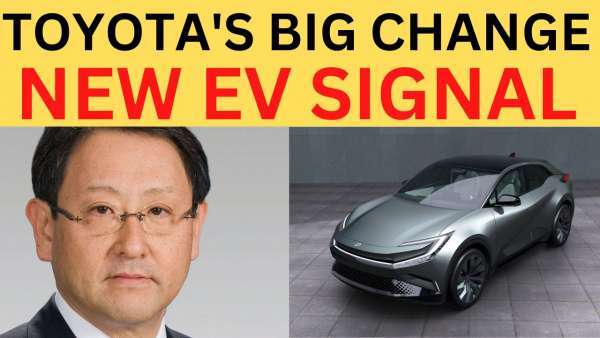 Toyota Signals a Possible Change in EV Direction