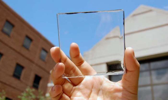 transparent solar cell for the future of Toyota Prius
