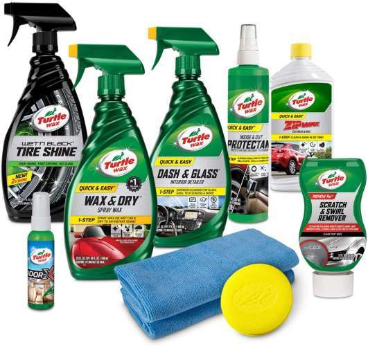 Clean your Prius with cleaning products