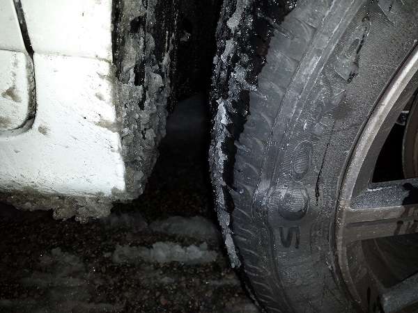 tire damage