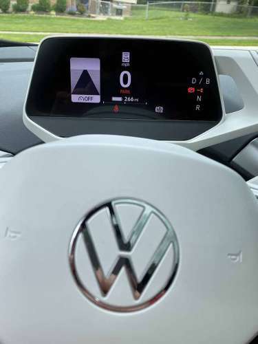 VW ID.4 steering wheel