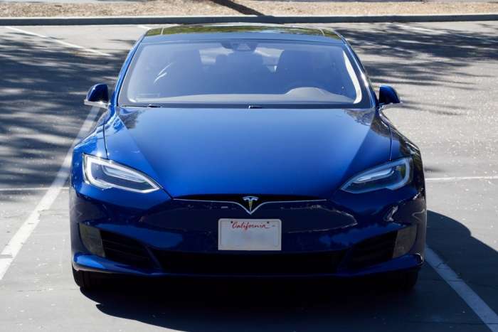 Tesla Model S Front View